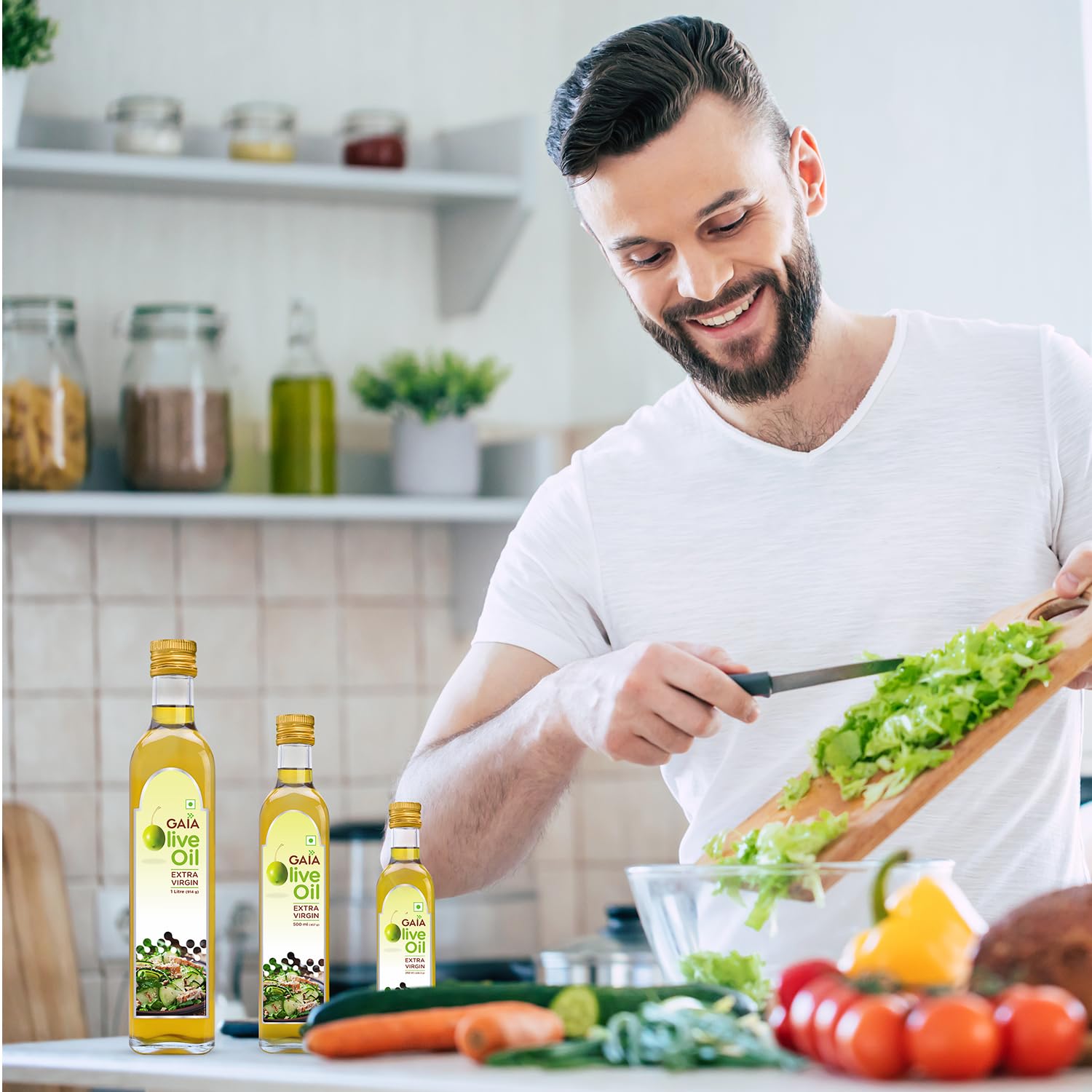 Gaia Extra Lite Olive Oil 1Ltr