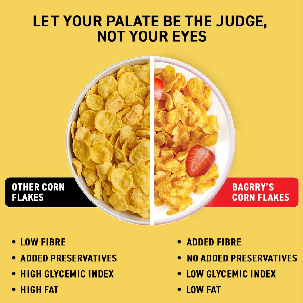 Lawrence Mills Corn Flakes 500 Gms Pouch