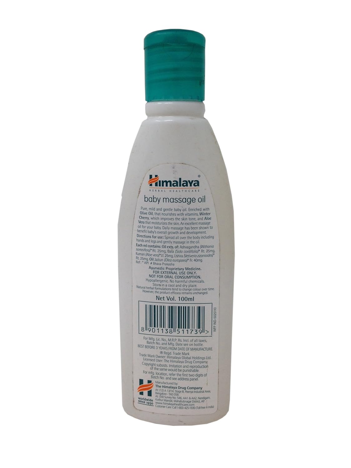 Himalaya Baby Massage Oil 100Ml