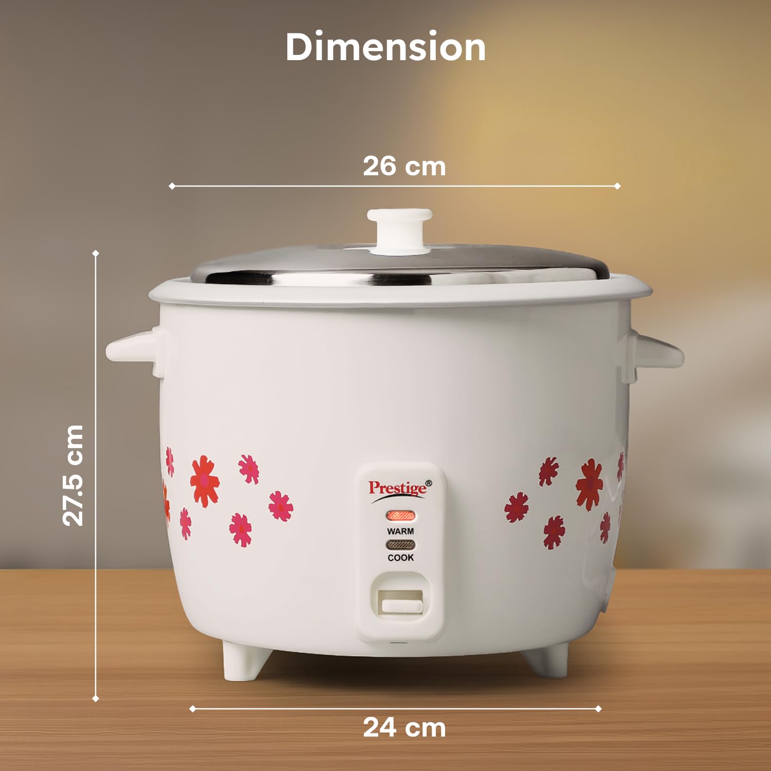 Prestige Rice Cooker Prwo 1.8 2Double Pot