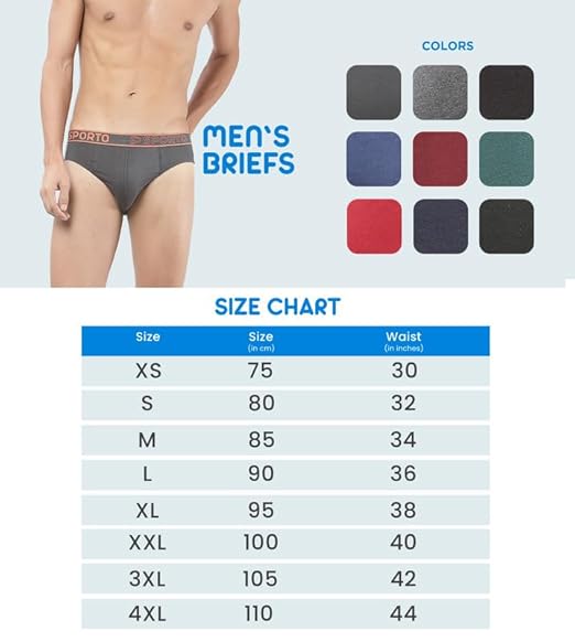 Sporto Smart Cut Brief Outer Elastic 90 Cm