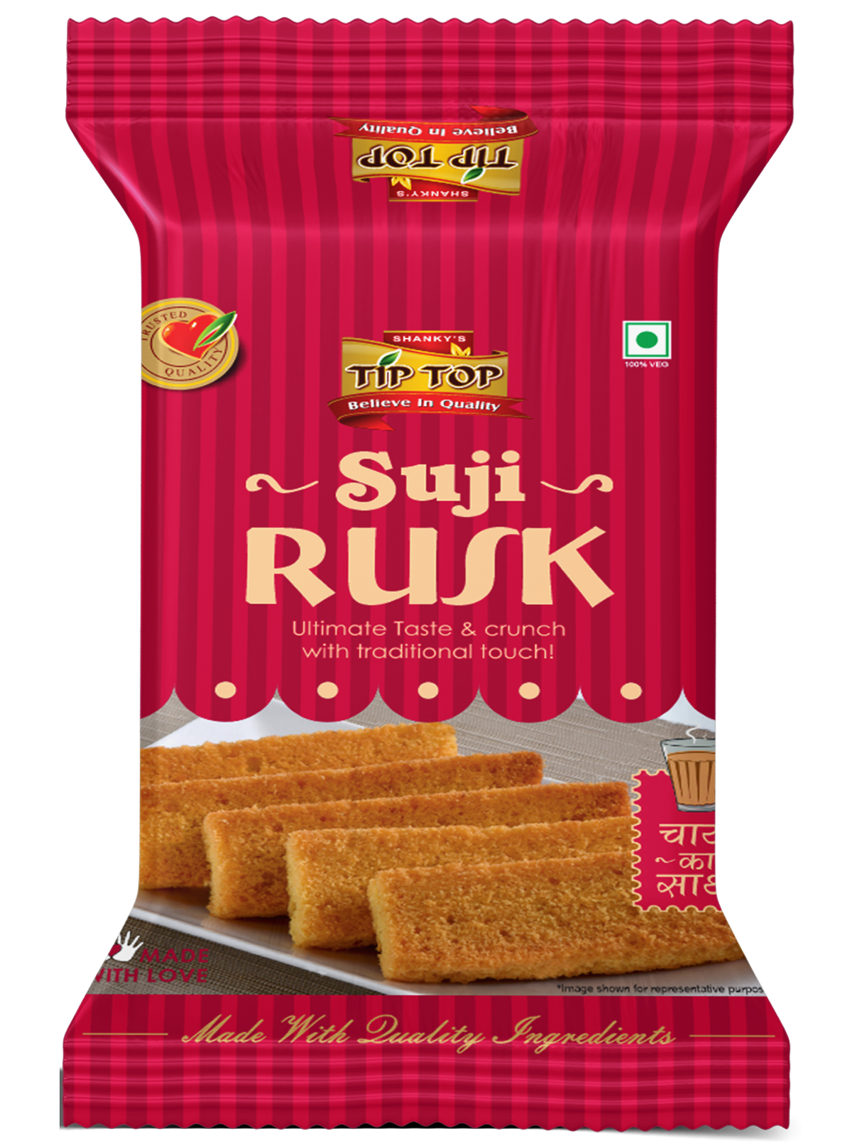 Shankys Tip Top Suzi Rusk 400 G