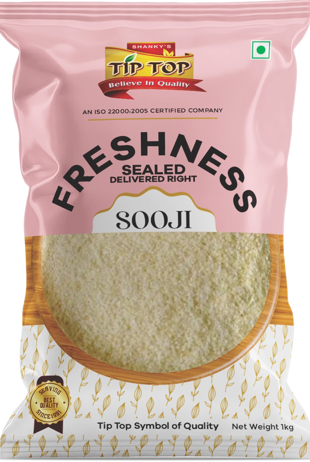 Shankys Tip Top Sooji 1 Kg