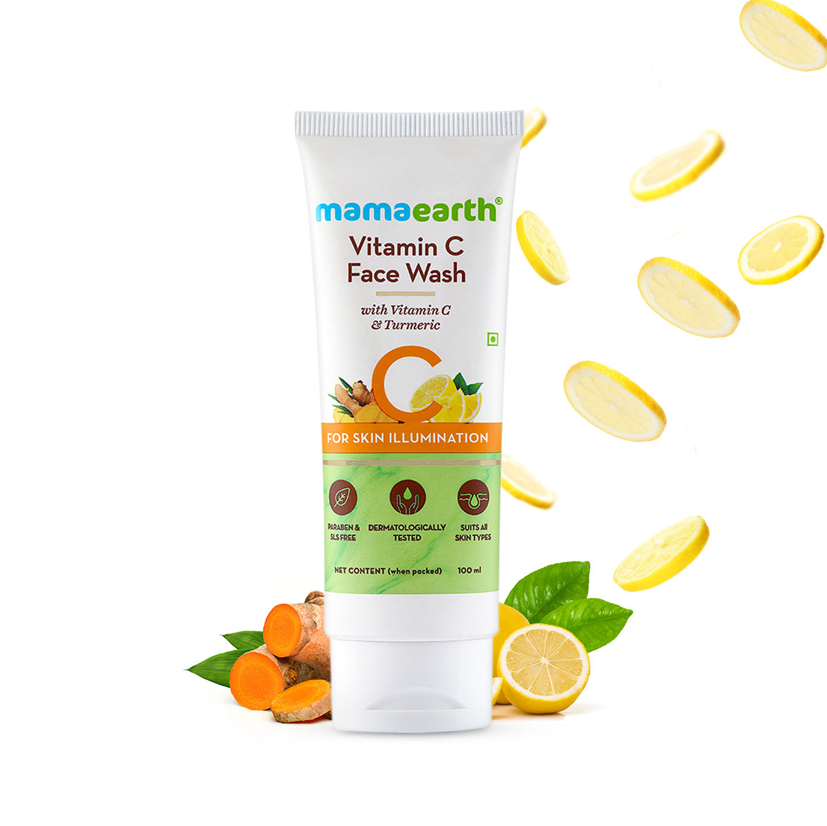 Mamaearth Vitamin C Facewash 100Ml