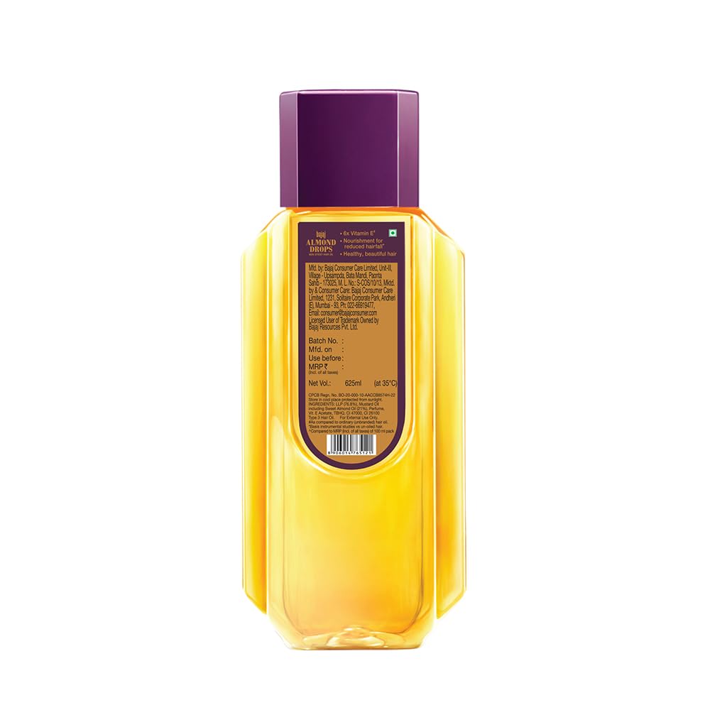 Bajaj Almond Drops Hair Oil pet 190Ml