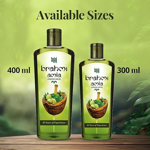 Bajaj Brahmi Amla Ayurvedic Hair Oil 180Ml