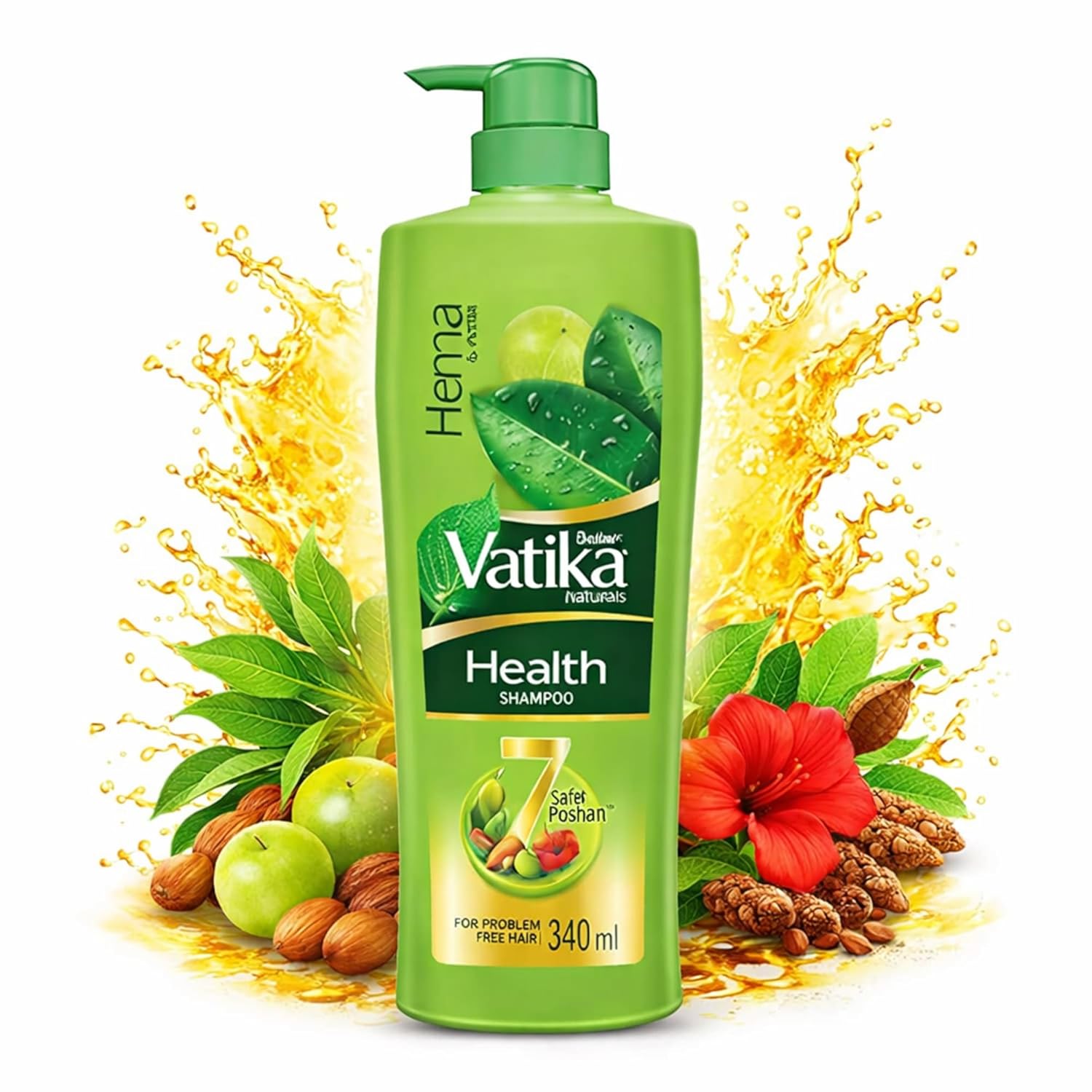 Dabur Vatika Health Shampoo 340Ml