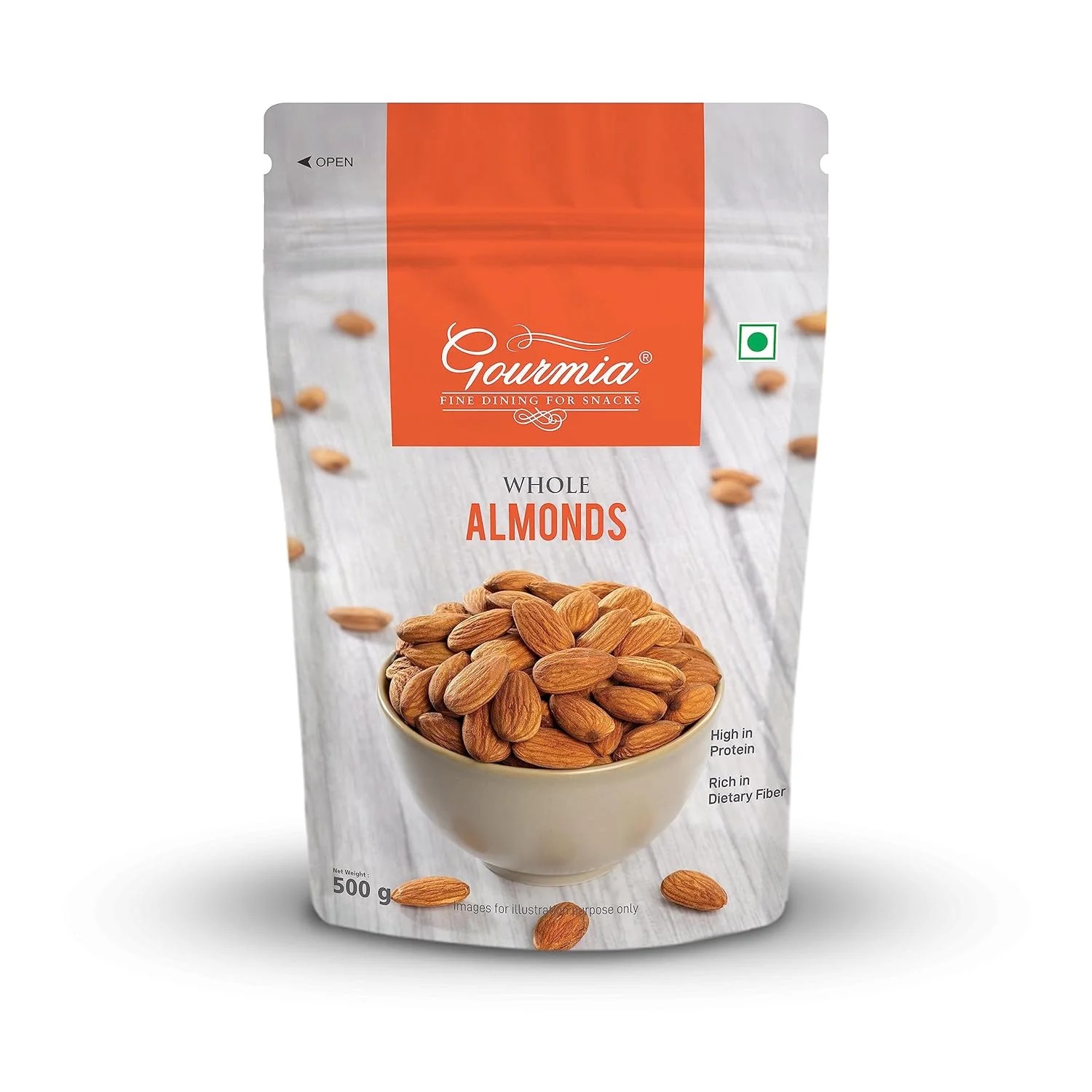 Gourmia Whole Almond 500G