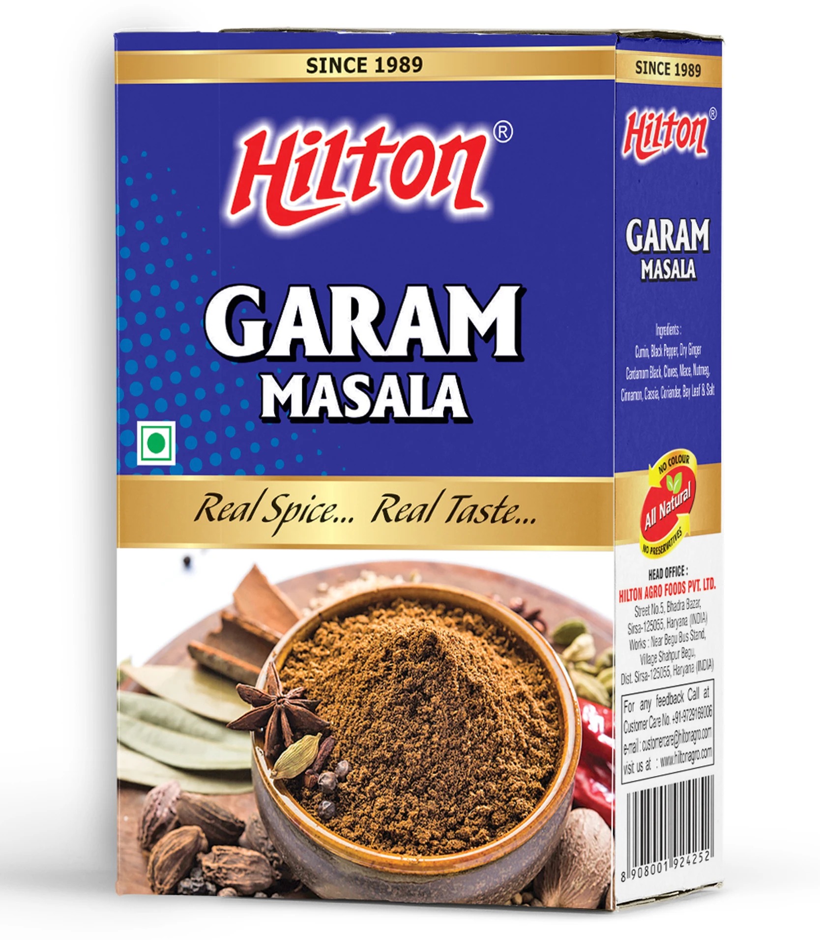 Hilton Whole Gram Masala 100Gm