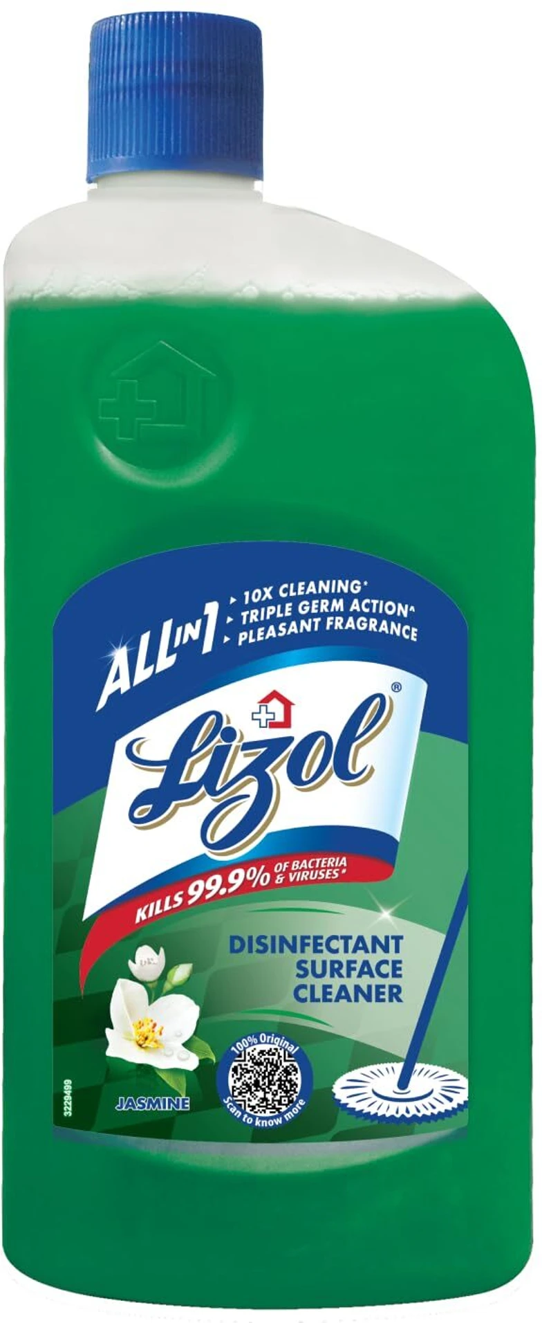 Lizol Disinfectant Surface & Floor Cleaner Liquid 500 Ml Pine Citrus Lavender Sandal Jasmine Floral neem