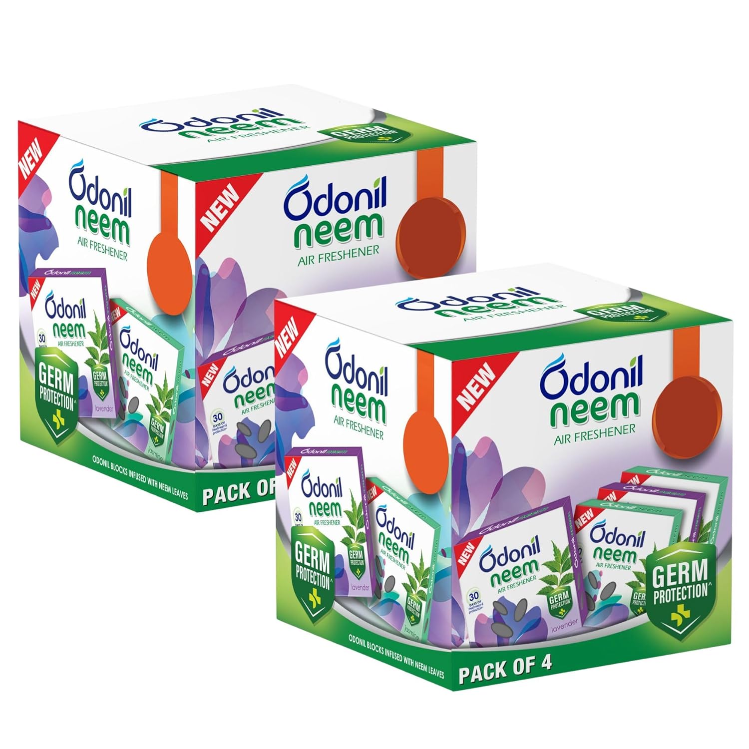 Odonil Block 72Gm 4Pk