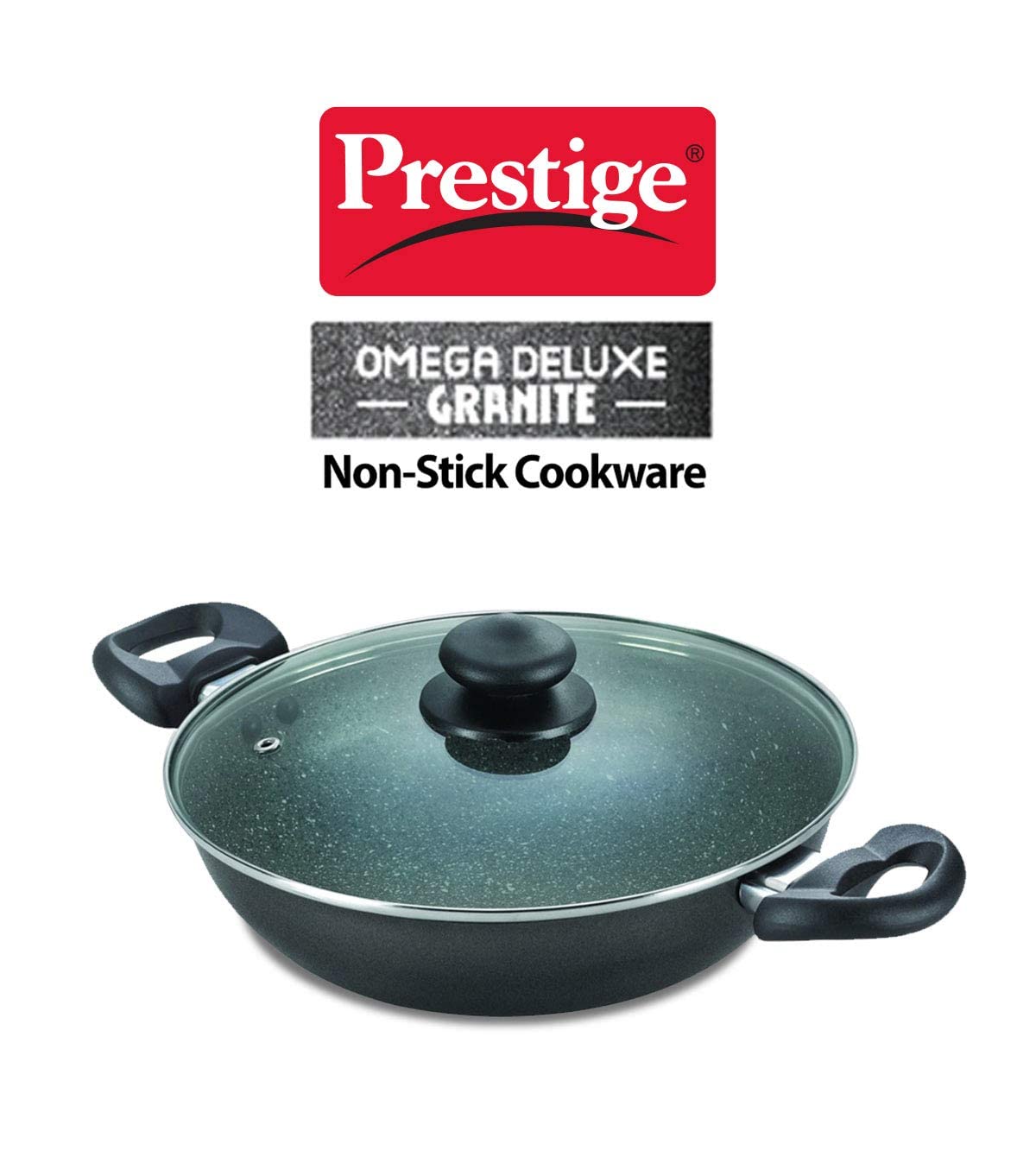 Prestige Omega Dlx Alu Nonstick Kadai 24Cm Wlid 24 L