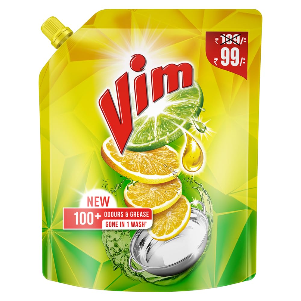 Vim Drp Dishwash Active Gel Yellow 500Ml