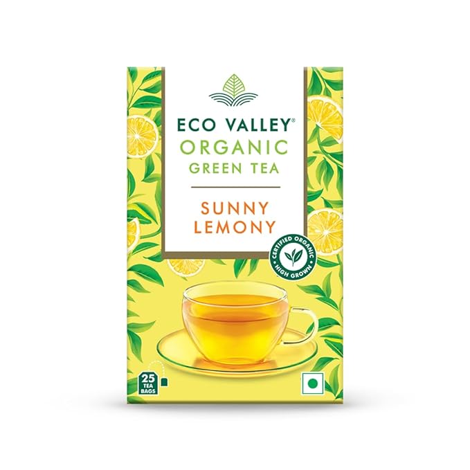 Weikfield Eco Valley organic Teasunny Lemony pkt40X25Nos
