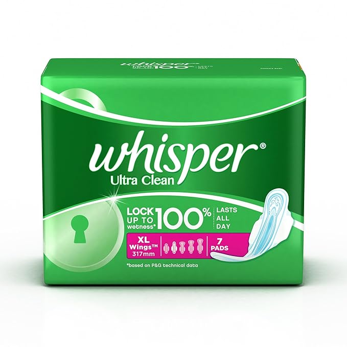 Whisper Maxi Night Xl Wings 7S Pack